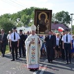 Powitanie ikony MB Częstochowskiej w Pszczonowie