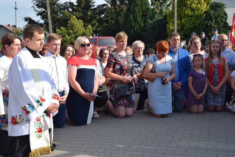 Powitanie ikony MB Częstochowskiej w Pszczonowie