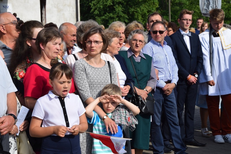 Powitanie ikony MB Częstochowskiej w Pszczonowie