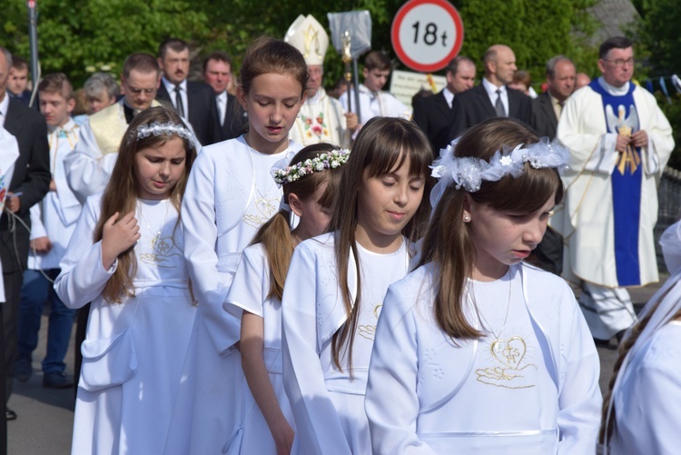 Powitanie ikony MB Częstochowskiej w Pszczonowie