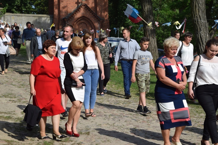 Powitanie ikony MB Częstochowskiej w Pszczonowie