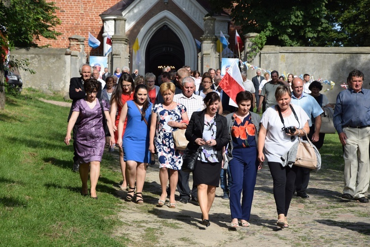 Powitanie ikony MB Częstochowskiej w Pszczonowie