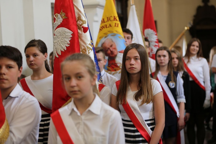 Spotkanie szkół im. Jana Pawła II