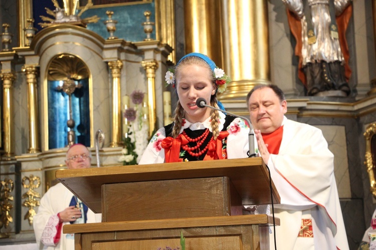 Powitanie ikony MB Częstochowskiej w parafii Świętego Ducha w Łowiczu