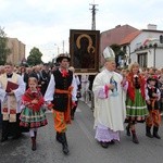 Powitanie ikony MB Częstochowskiej w parafii Świętego Ducha w Łowiczu