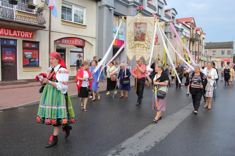 Powitanie ikony MB Częstochowskiej w parafii Świętego Ducha w Łowiczu