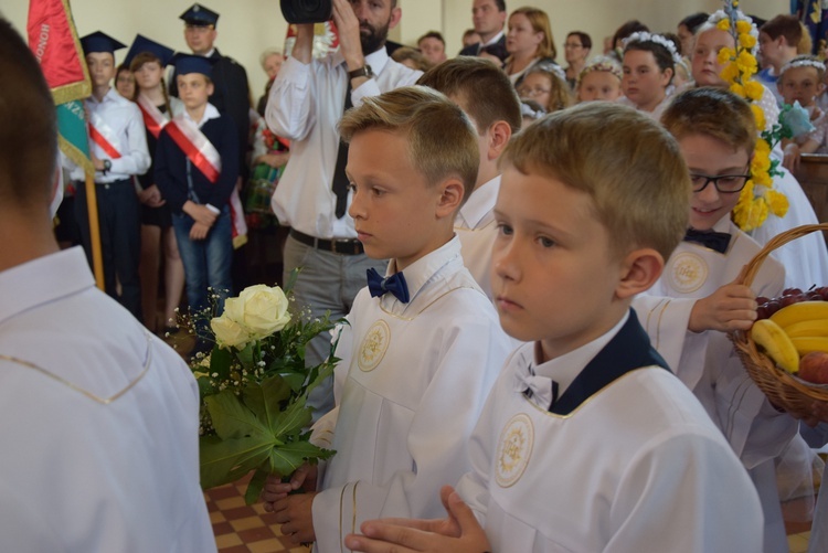 Powitanie ikony MB Częstochowskiej w Bobrownikach