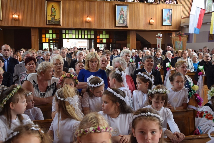 Powitanie ikony MB Częstochowskiej w Bobrownikach