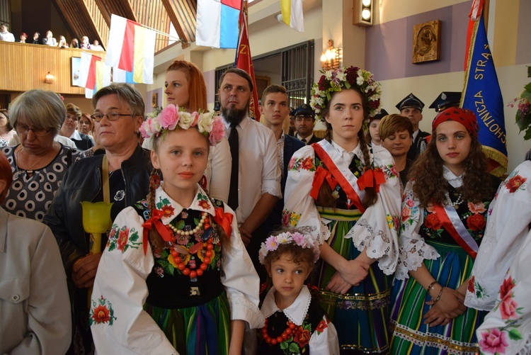 Powitanie ikony MB Częstochowskiej w Bobrownikach