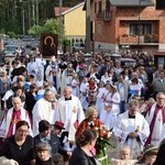 Powitanie ikony MB Częstochowskiej w Bobrownikach