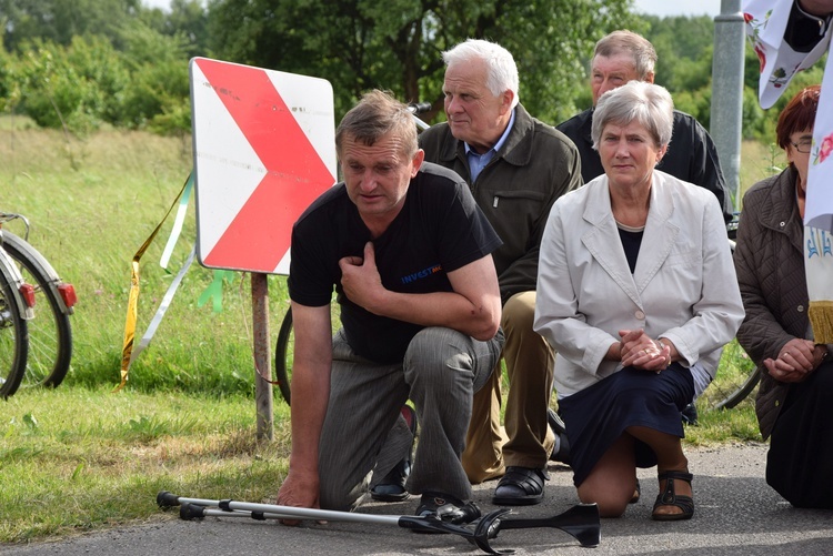 Powitanie ikony MB Częstochowskiej w Bobrownikach