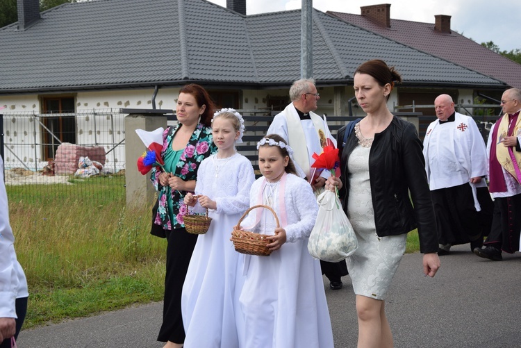 Powitanie ikony MB Częstochowskiej w Bobrownikach