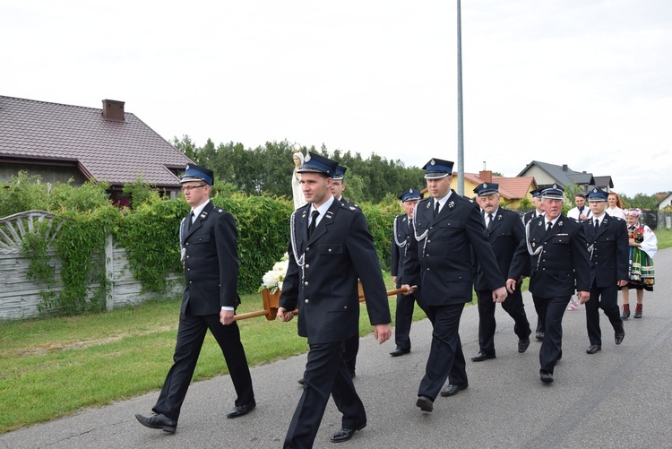 Powitanie ikony MB Częstochowskiej w Bobrownikach