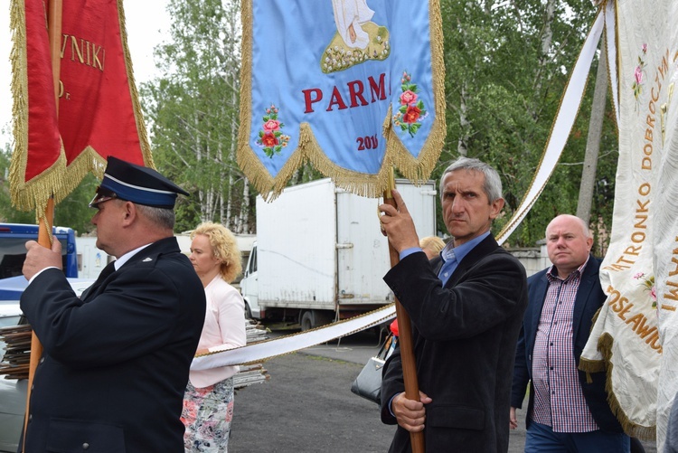 Powitanie ikony MB Częstochowskiej w Bobrownikach