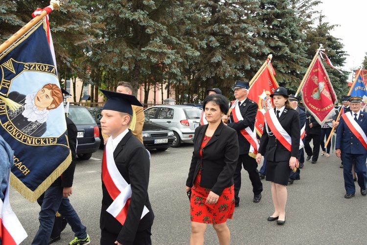 Powitanie ikony MB Częstochowskiej w Bobrownikach