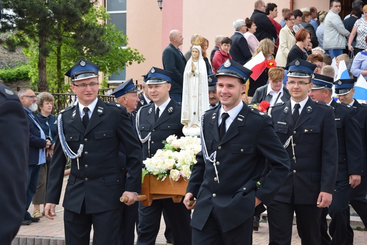 Powitanie ikony MB Częstochowskiej w Bobrownikach