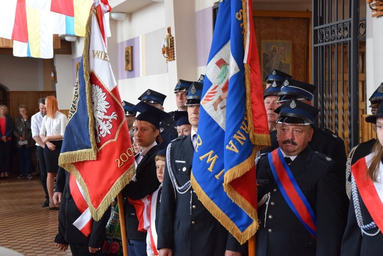 Powitanie ikony MB Częstochowskiej w Bobrownikach