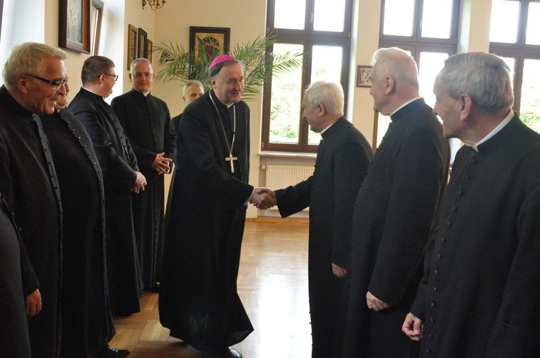 Spotkanie w domu biskupów tarnowskich