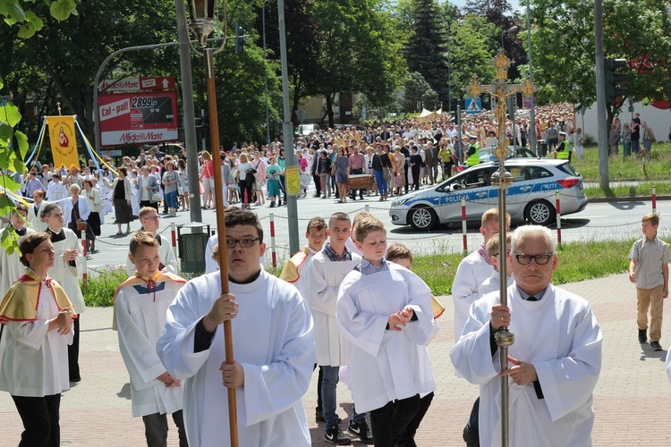 Procesja Bożego Ciała w Koszalinie