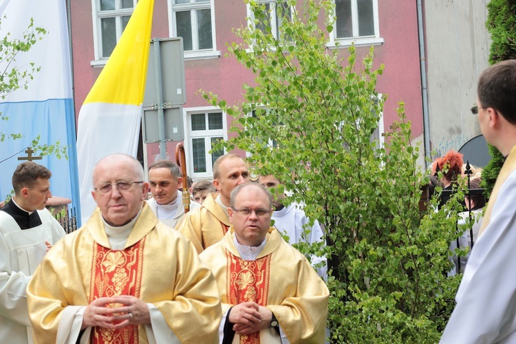 Procesja Bożego Ciała w Koszalinie