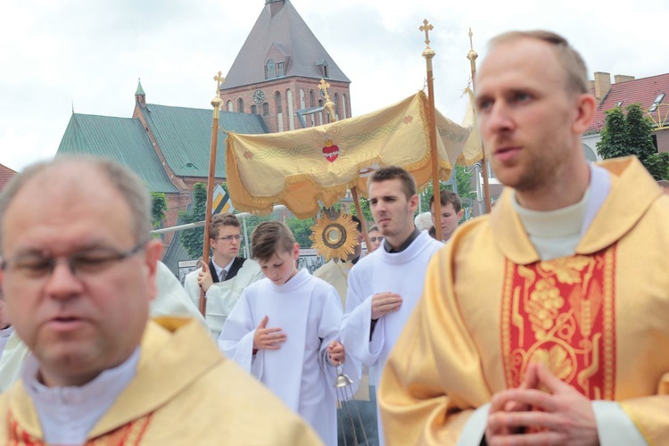 Procesja Bożego Ciała w Koszalinie