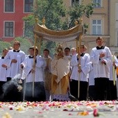 Boże Ciało na Rynku Głównym