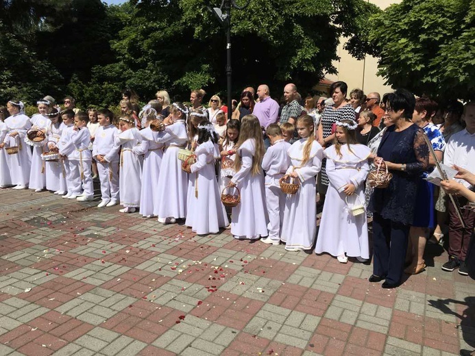 Procesja Bożego Ciała w Czechowicach-Dziedzicach na Lesisku - 2017