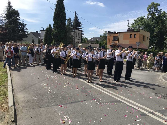 Procesja Bożego Ciała w Czechowicach-Dziedzicach na Lesisku - 2017