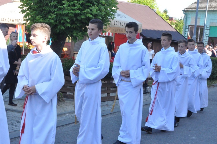 Zakliczyn - procesja Bożego Ciała