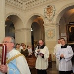 Powitanie MB Częstochowskiej w kościele rektorskim oo. pijarów w Łowiczu