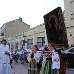 Powitanie MB Częstochowskiej w kościele rektorskim oo. pijarów w Łowiczu