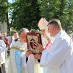 Powitanie MB Częstochowskiej w kościele rektorskim oo. pijarów w Łowiczu