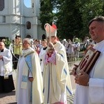 Powitanie MB Częstochowskiej w kościele rektorskim oo. pijarów w Łowiczu