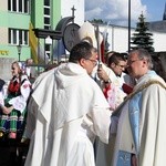 Powitanie MB Częstochowskiej w kościele rektorskim oo. pijarów w Łowiczu