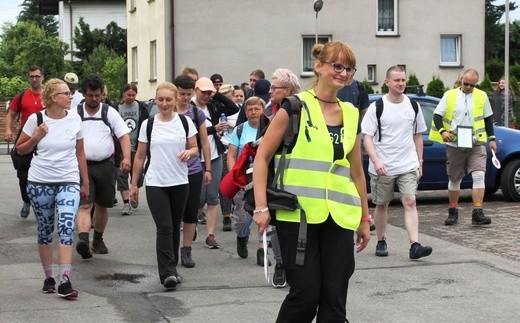 Z Jawiszowic-os. Brzeszcze na Jasną Górę w 36h