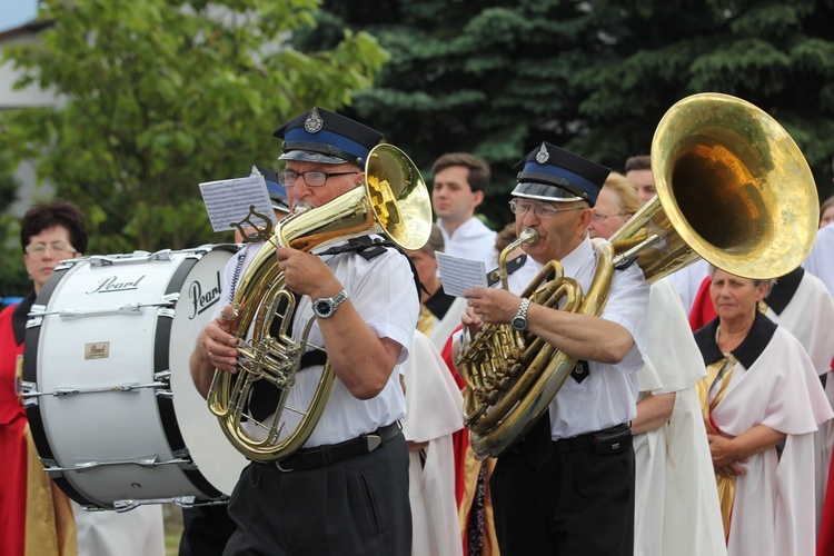 Powitanie ikony MB Częstochowskiej w Bełchowie