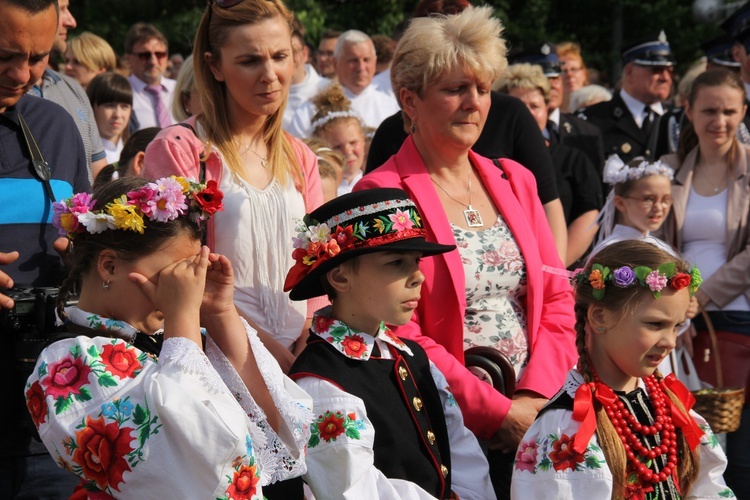 Powitanie ikony MB Częstochowskiej w Bełchowie