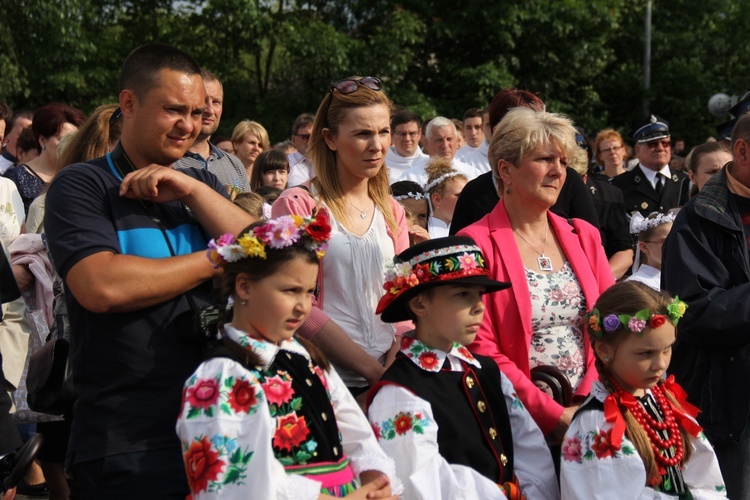 Powitanie ikony MB Częstochowskiej w Bełchowie