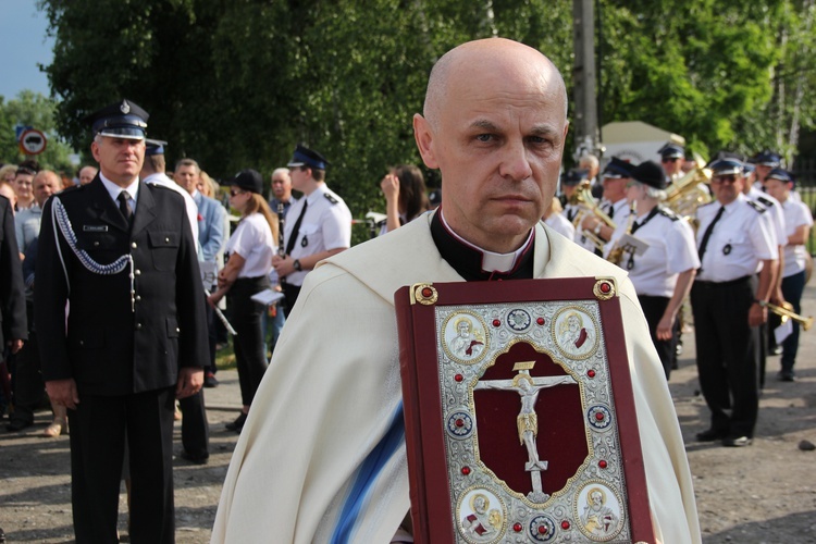 Powitanie ikony MB Częstochowskiej w Bełchowie