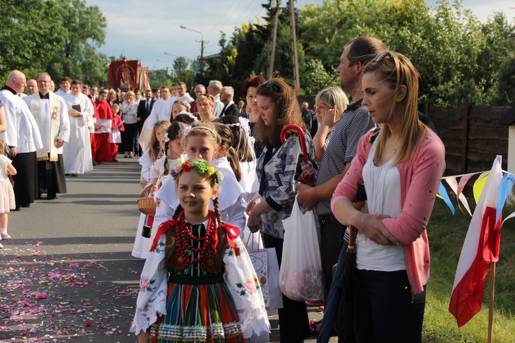 Powitanie ikony MB Częstochowskiej w Bełchowie