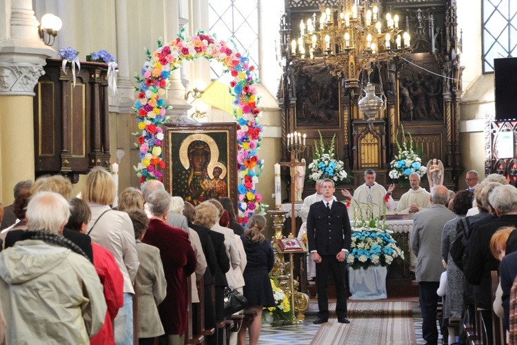 Powitanie ikony MB Częstochowskiej w Nieborowie