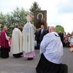 Powitanie ikony MB Częstochowskiej w Nieborowie