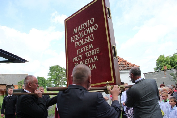 Powitanie ikony MB Częstochowskiej w Nieborowie