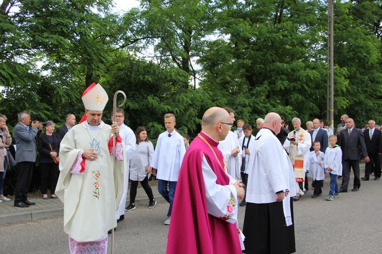 Powitanie ikony MB Częstochowskiej w Nieborowie