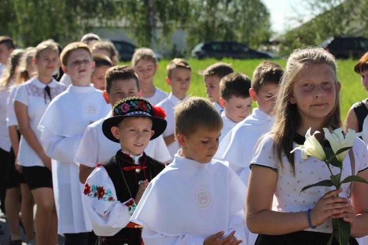 Powitanie ikony MB Częstochowskiej w Bednarach