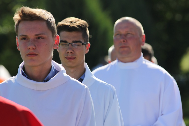 Powitanie ikony MB Częstochowskiej w Bednarach