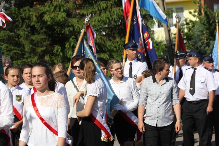 Powitanie ikony MB Częstochowskiej w Bednarach