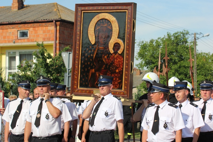 Powitanie ikony MB Częstochowskiej w Bednarach