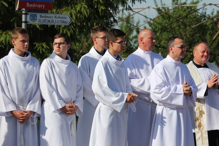 Powitanie ikony MB Częstochowskiej w Bednarach