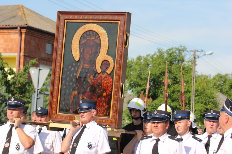 Powitanie ikony MB Częstochowskiej w Bednarach